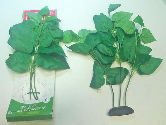 Nro 04-SUPER SILKKIKASVI 40 cm, vihreä extra tuuhea