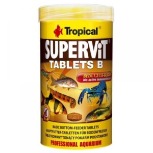 SUPERVIT TABLETS B 250ml 830 tbl pohjaruokatbl